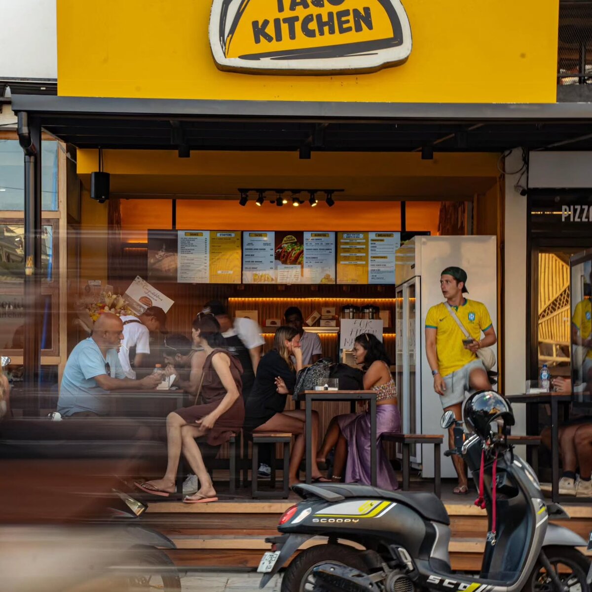 Mexican food dining experience in Bali