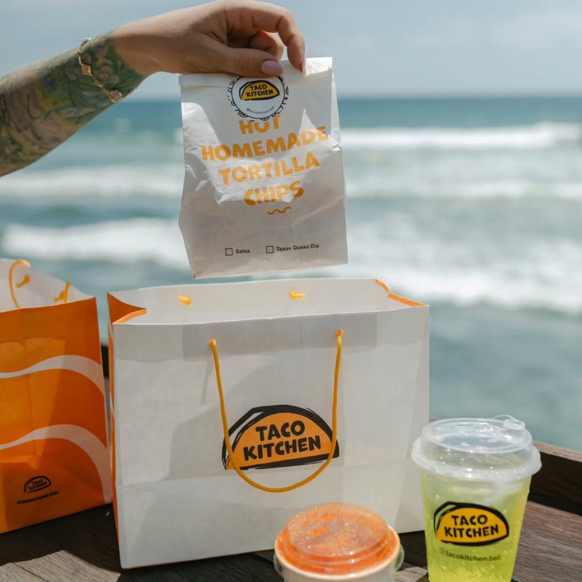 Fresh produce for Mexican food in Bali